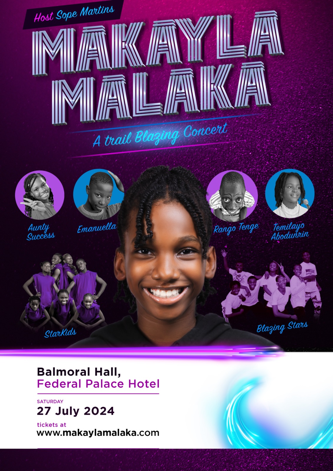 Trailblazing Concert by Makayla Malaka